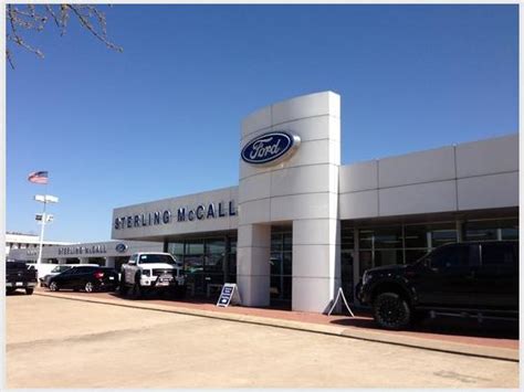 Sterling mccall ford - 5 days ago · Sterling McCall Ford 6445 Southwest Freeway Houston, TX 77074 Sterling McCall Honda 22575 Highway 59 North ... , TX 77339 Sterling McCall Hyundai 10505 Southwest Freeway Houston, TX 77074 Sterling McCall Hyundai South Loop 8811 Lakes at 610 Drive Houston, TX 77054 Sterling McCall Lexus 10025 Southwest Fwy. Houston, TX …